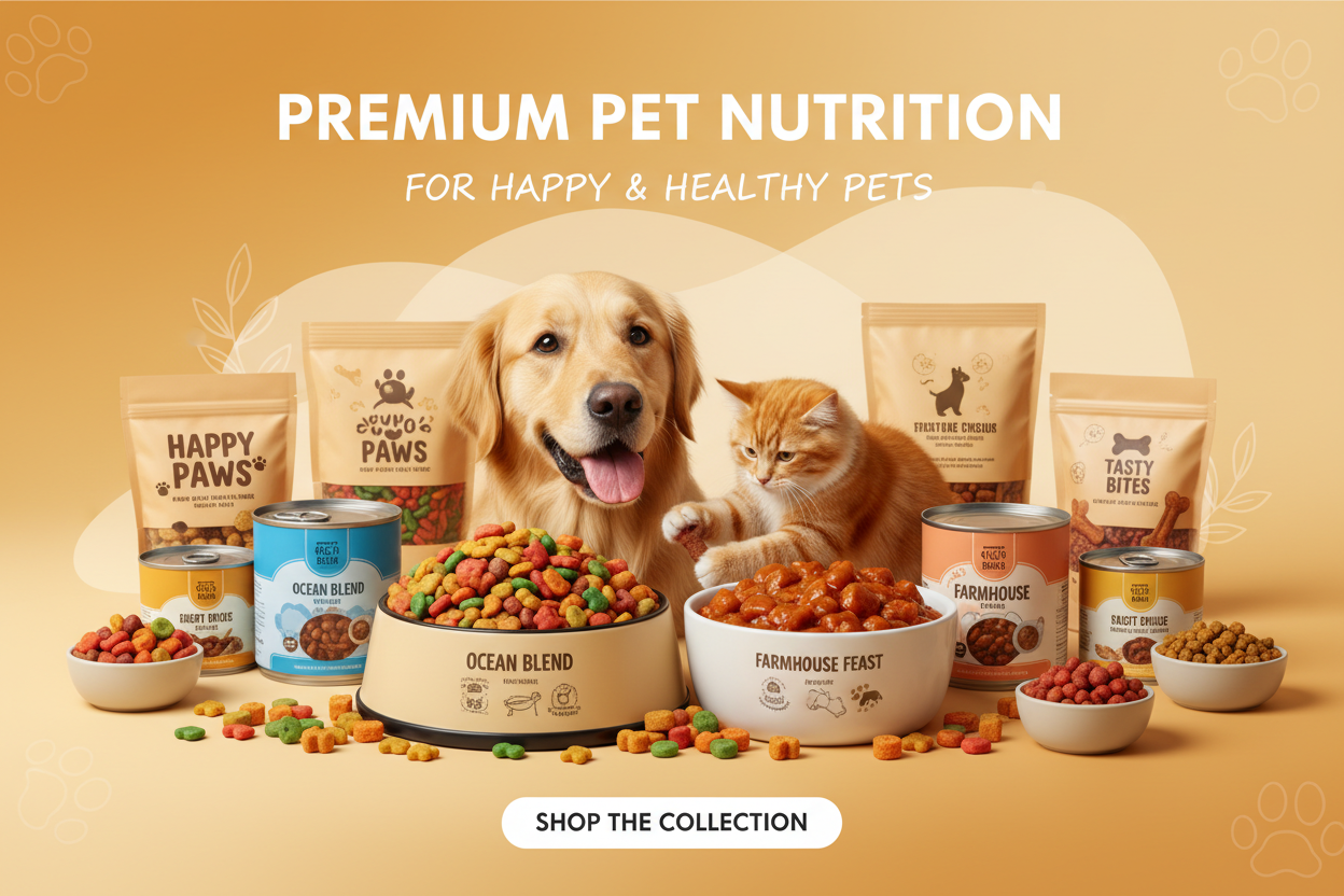 Pet's Food & Feeder