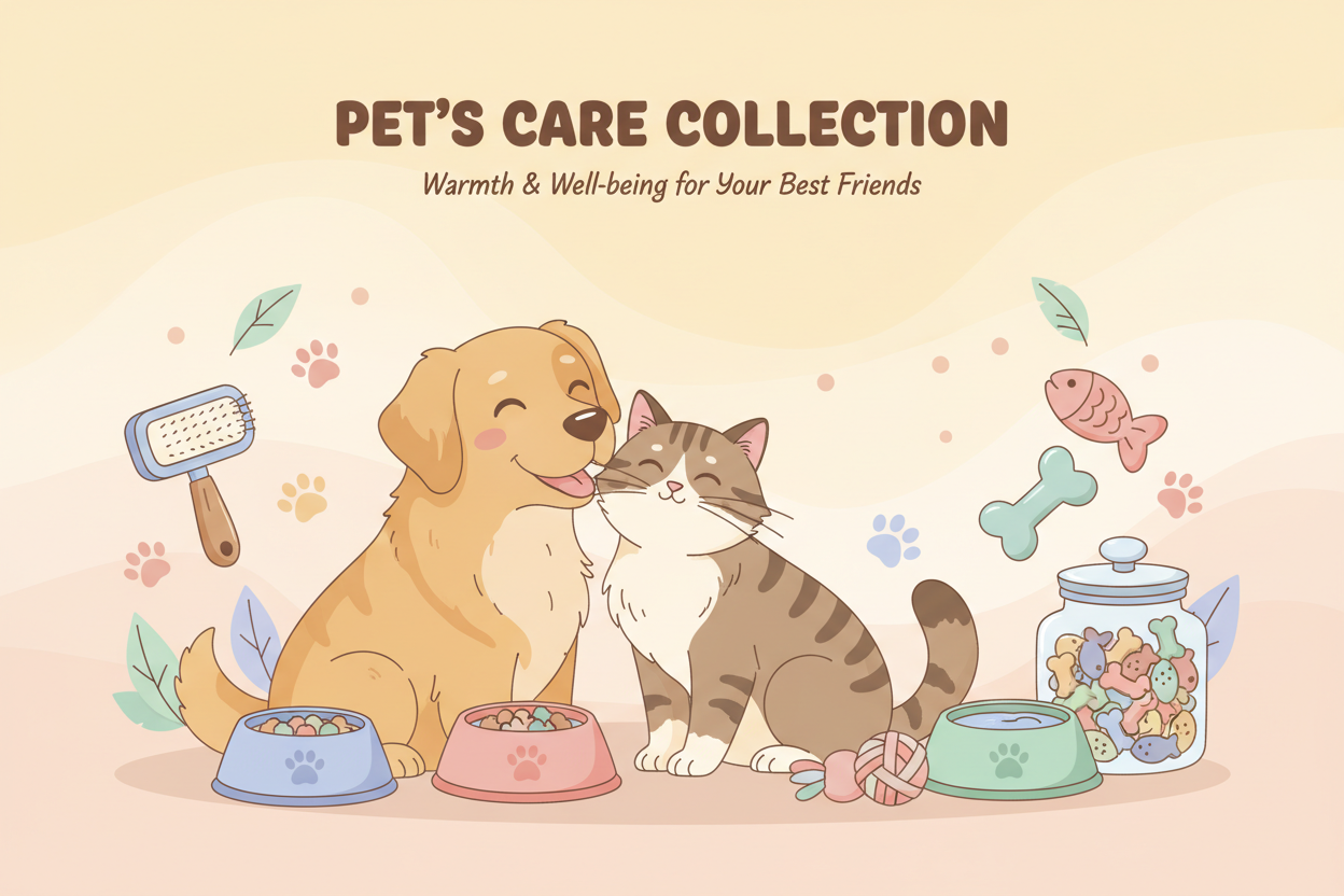 Interactive Pet Toys & Grooming Essentials