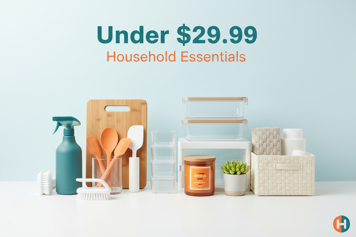 Under 29.99 House Hold Products