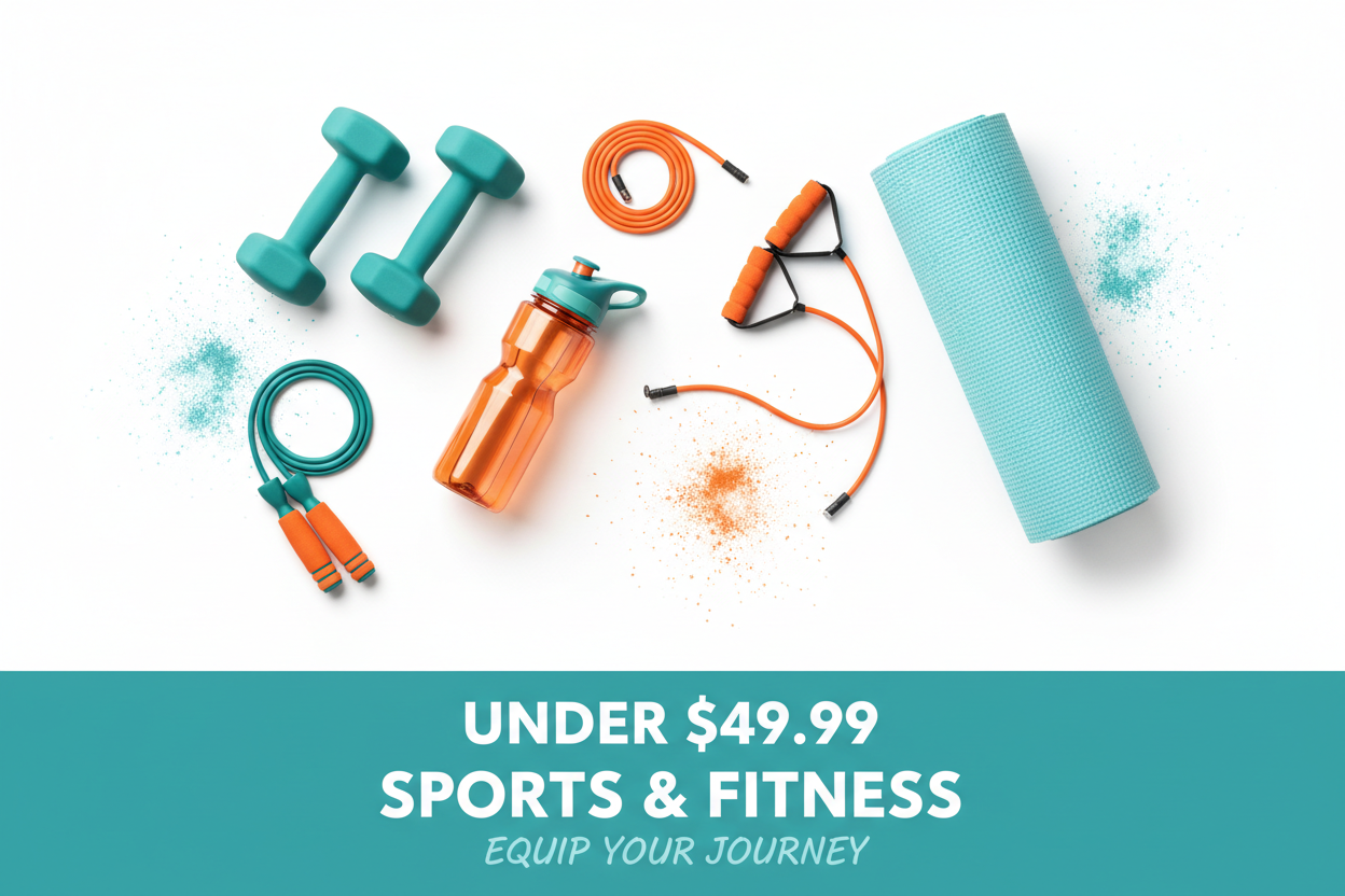 Under 49.99 Sports & Fitness