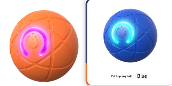 Jumping Joy Electric Dog Ball - Automatic Teasing & Luminous Fun for Active Pets