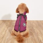 Fleece-Lined Reflective Dog Cotton-Padded Winter Coat
