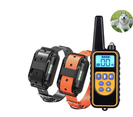 PawTech Remote Control Dog Training Collar with Adjustable Sensitivity & Vibration Mode