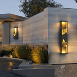 Outdoor Wall Lamp Solar-powered New Chinese Style