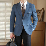 Inspire Style: Casual Solid Color Long-Sleeved Blazers for Effortless Elegance