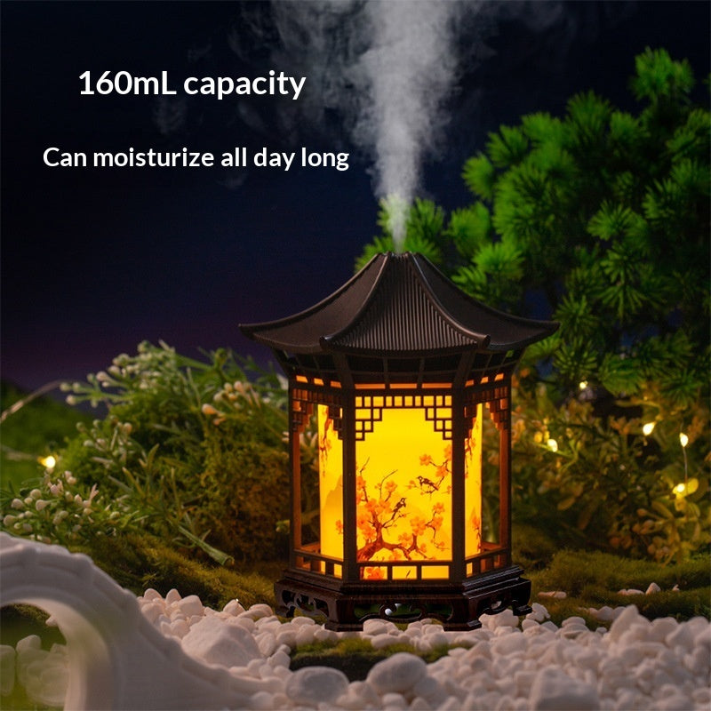 Atmospheric Home-use Moisture-boosting High-mist Output Chinese-style Mini Humidifier For The Bedroom
