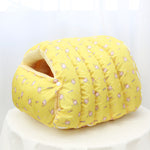 CozyPaws Enclosed Cat Nest - Four Seasons Removable & Washable Sleeping Bag with Extra Space