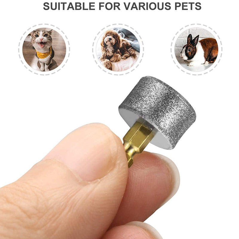 Cabezal de repuesto PetJoy para un cuidado de uñas de mascotas sin esfuerzo