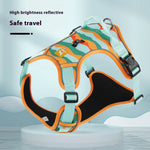 PawSafe Reflective Dog Harness & Leash Combo - Keep Your Pup Safe and Stylish During Commuting Adventures