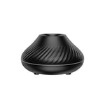 Nuevo difusor de aroma de llama volcánica, lámpara de aceite esencial de 130 ml, humidificador de aire portátil USB con luz nocturna de color, nebulizador y luz LED