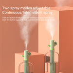 Mini humidificador de aire portátil USB con botella de agua, rama, ultrasónico, de vapor frío, nebulizador, difusor para el hogar y la oficina