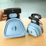Dog Foldable Pooper Scooper With Decomposable Bags – Portable Pet Waste Cleaner