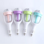 Mini 12V Car Steam Humidifier Air Purifier Aroma Diffuser Essential Oil Diffuser Car Humidifier