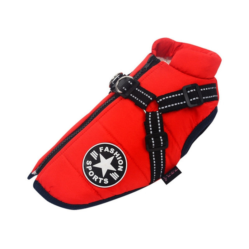 Fido's Cozy Winter Dog Jacket - Ultra-Warm Large Pet Coats for Ultimate Comfort
