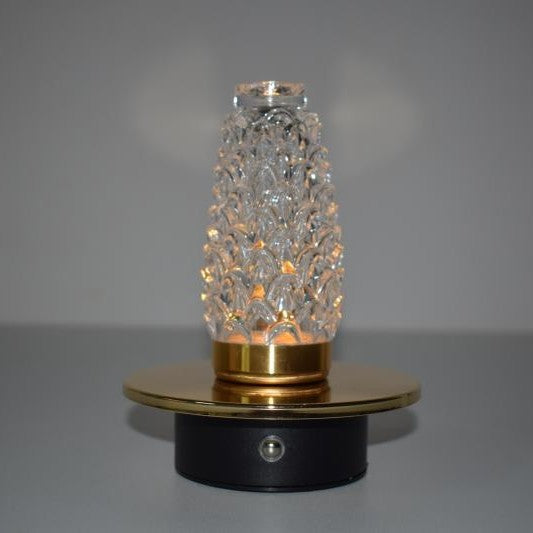 Charging Small Desk Lamp Three-Color Touch Ambient Light