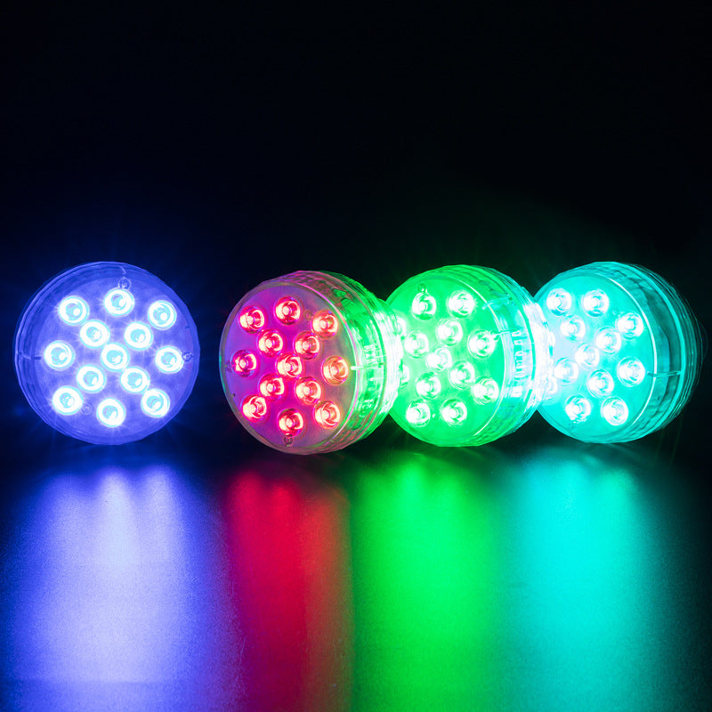 Luz subacuática de radiofrecuencia de 13 perlas y 21 teclas