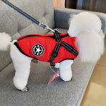 Pawsitive Vibes Waterproof Winter Dog Coat with Harness - Warm & Stylish Jacket for Big Dogs, Chihuahuas & Labradors