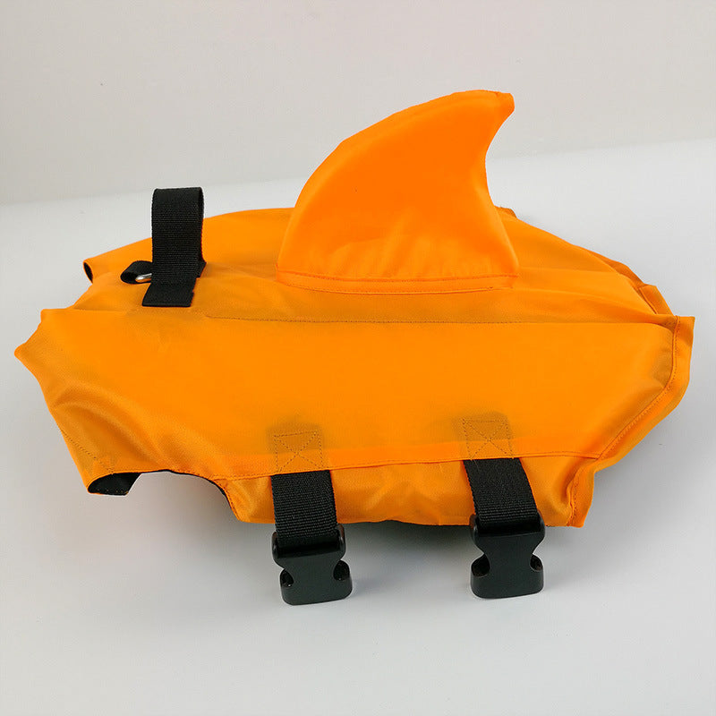 Shark Dog Life Jacket – Summer Pet Safety Swim Vest
