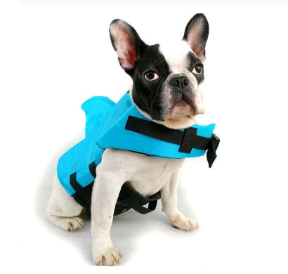 Shark Dog Life Jacket – Summer Pet Safety Swim Vest