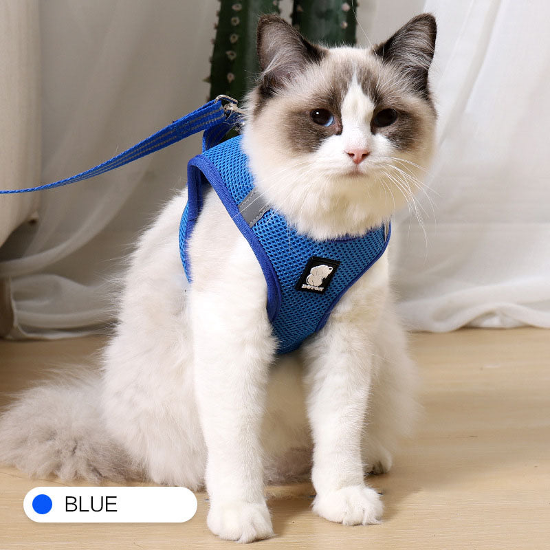 PawGuard Anti-Strike Cat Harness - Ultimate Traction for Adventurous Cats