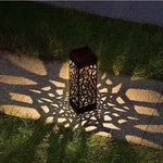 Luces solares para jardín, camino, lámpara de césped para decoración de faroles de jardín, luz de sendero exterior inalámbrica, impermeable, LED nocturna, lámpara solar