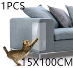 Transparent PVC sofa guard pad, 15x100 cm, 1 piece