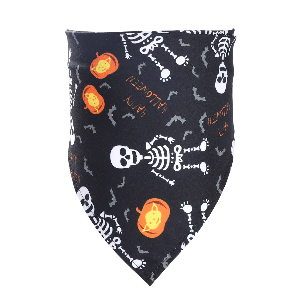 Halloween Pet Bandana & Saliva Towel – Dog Costume