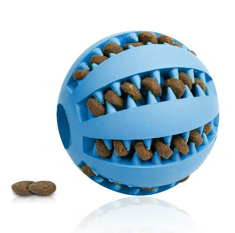 Pet Slow Feeder Dog Toy – Non-Toxic Rubber Treat Ball