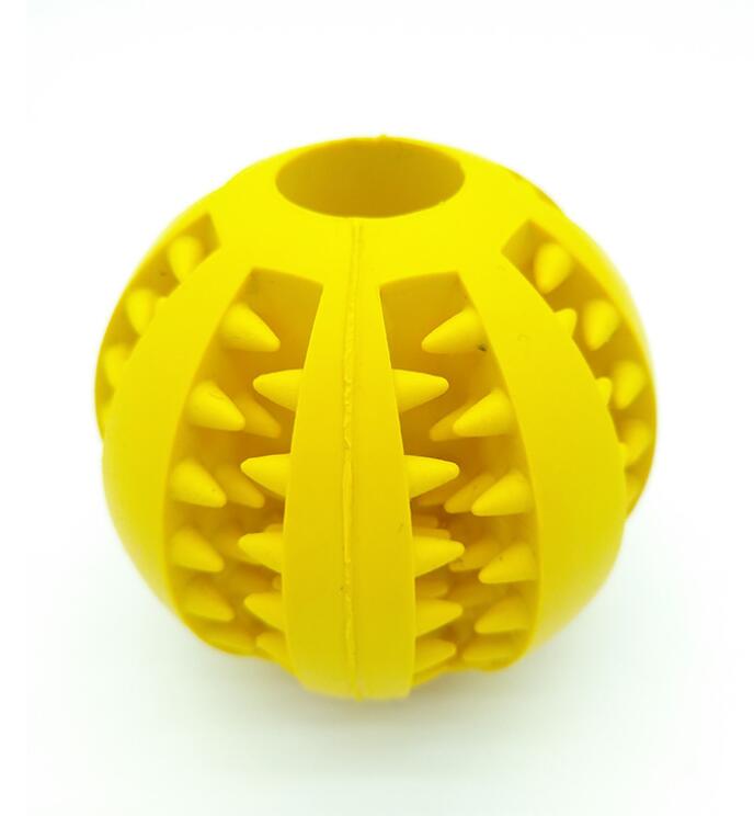 Pet Slow Feeder Dog Toy – Non-Toxic Rubber Treat Ball