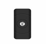 Black KSTSTAR GPS tracker back view with circular logo