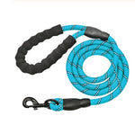 Reflective Nylon Dog Leash - Durable, Versatile Rope for Small to Large Dogs - Perfect for Walking & Training