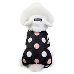 Polka Dot Four-Leg Cotton Dog Winter Coat – Warm Pet