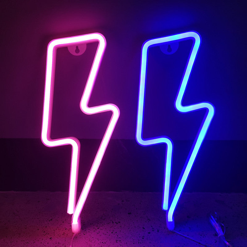Luces de neón para decoración de habitaciones de influencers