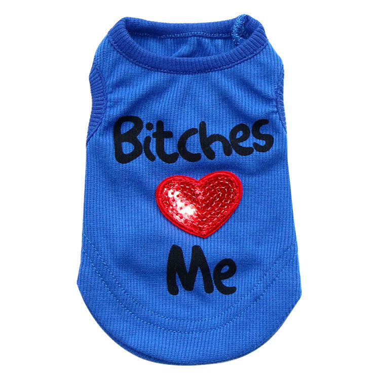 "Pretty Girls Love My Pet" Dog Vest – Cute Pet Clothing