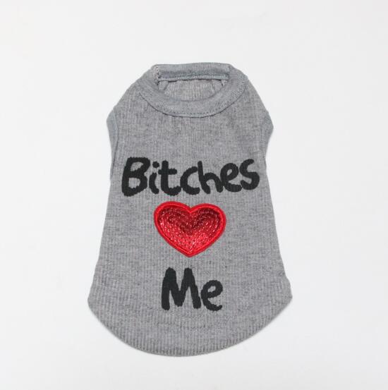 "Pretty Girls Love My Pet" Dog Vest – Cute Pet Clothing