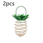 Luces solares impermeables de jardín con forma de piña para exteriores, luces de camino, luces de hadas colgantes, decoración de cadena de luces LED solares cálidas