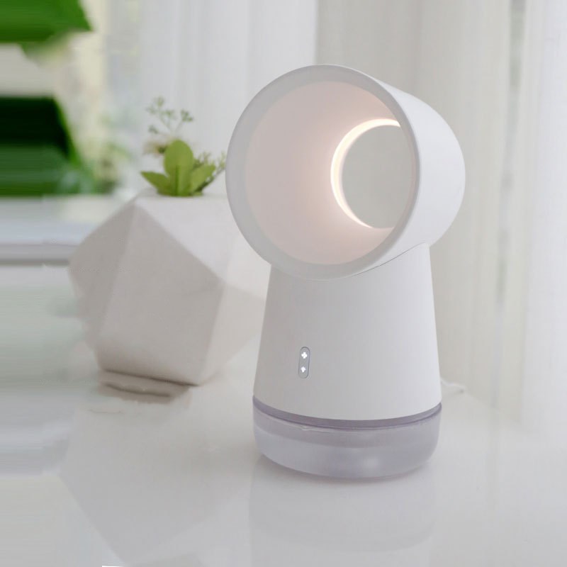 Humidificador de escritorio Nuevo humidificador con ventilador sin aspas