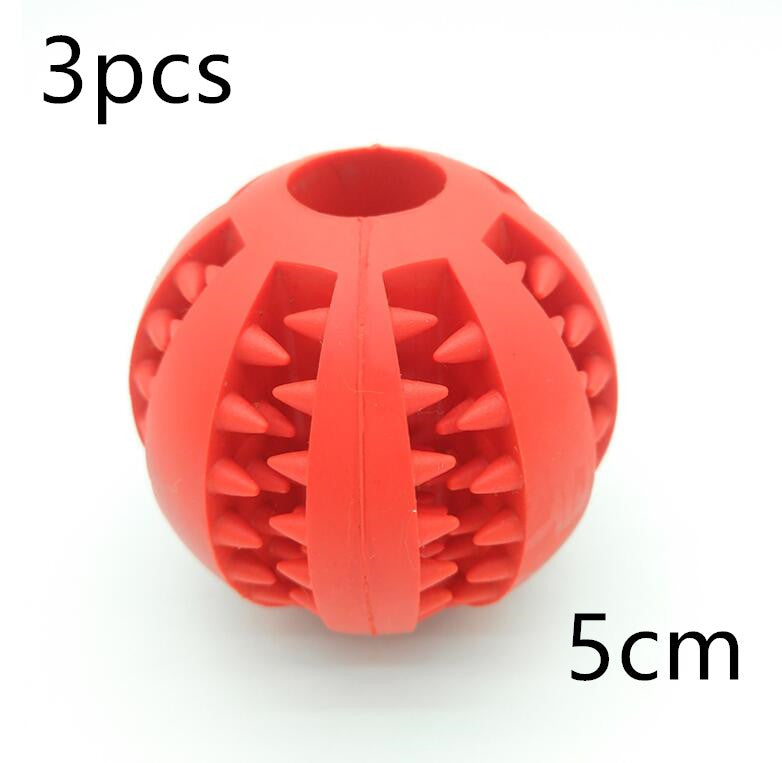 Pet Slow Feeder Dog Toy – Non-Toxic Rubber Treat Ball