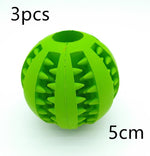 Pet Slow Feeder Dog Toy – Non-Toxic Rubber Treat Ball