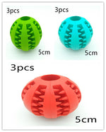 Pet Slow Feeder Dog Toy – Non-Toxic Rubber Treat Ball