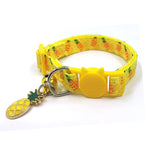 Pet Print Cat Collar - Stylish & Unique Design for Your Feline Friend