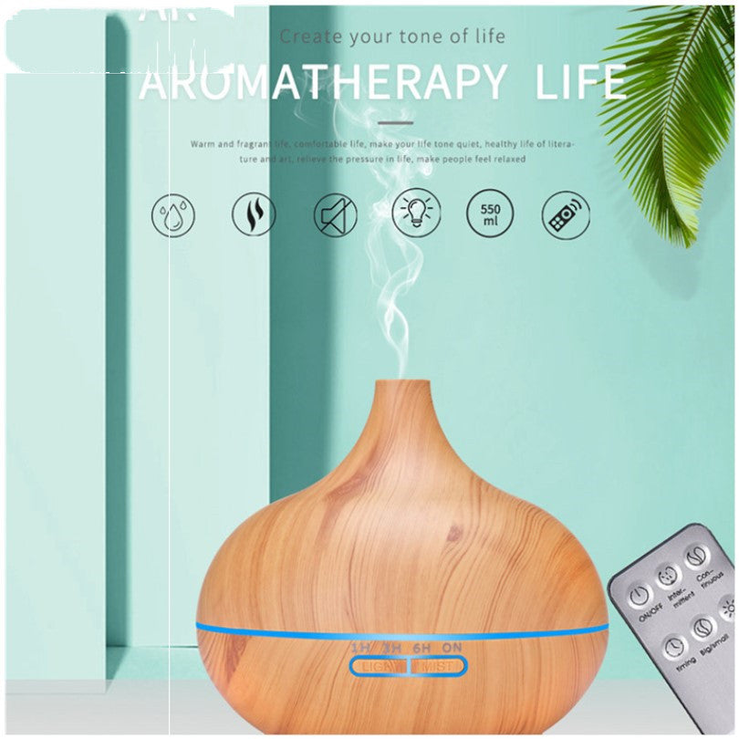 Difusor de aceite esencial Humidificador de aire Humidificador pequeño Min