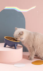 Pawfect Pet Bowl Stand - Stylish Nordic Feeder for Cats, Dogs, and Bunnies
