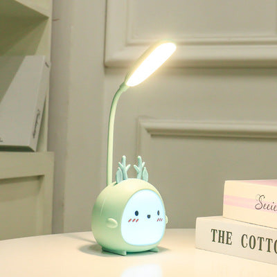 Luz de noche especial para estudiar en el dormitorio femenino