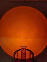 The Sun Never Sets Projection Sunset Atmosphere Light