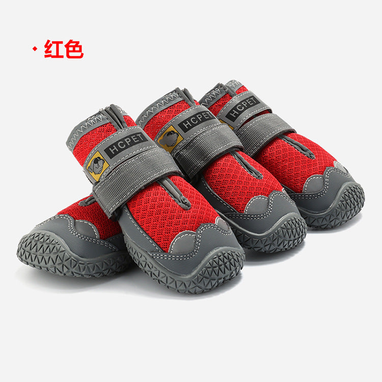 Breathable Summer Dog Shoes – Anti-Slip Pet Footwear