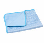 ChillPaws Ice Silk Summer Mat - Ultra-Cooling Comfort for Happy Pets
