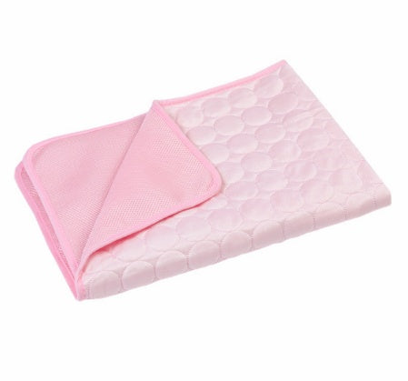 ChillPaws Ice Silk Summer Mat - Ultra-Cooling Comfort for Happy Pets