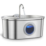 Pawsitive Vibes Stainless Steel Water Feeder – Stylish & Durable Pet Water Dispenser