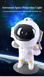 Proyector de Estrellas Galaxy, Luz Nocturna de Cielo Estrellado, Lámpara de Astronauta, Decoración para el Hogar, Adorno de Habitación, Luminarias Decorativas para Dormitorio, Regalo